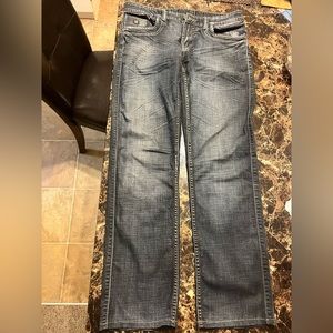 Mens Black Bull Jeans.